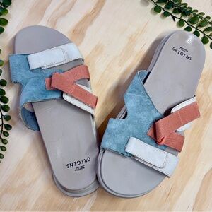 Earth Origins Varsa Moroccan Blue Sandals US 9 Comfort